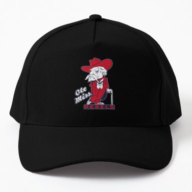 Vintage Colonel Reb Mascot T-Shirt Baseball Cap Casquette Hat Sports Caps Hip Hop Caps