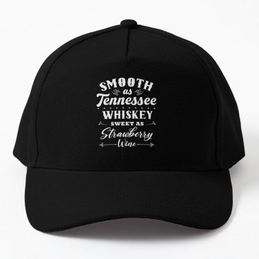 Tennessee Whiskey Strawberry Wine Western Style Gift Baseball Cap Casquette Thermal Dad Hat Hat