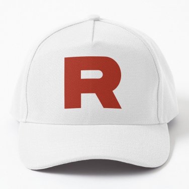 Team Rocket Baseball Cap Casquette Black Hat