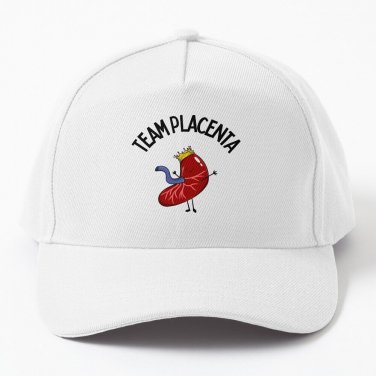 Team Placenta Baseball Cap Casquette Christmas Hats Western Hat