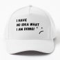 I Have No Idea What I'm Doing! Baseball Cap Unisex Hat Casquette Snapback