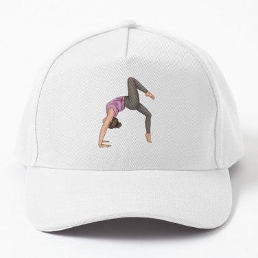 Yoga Wheel Pose Baseball Cap Casquette Trucker Cap Bobble Hat Caps