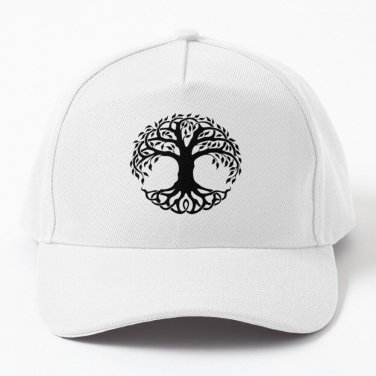 Yggdrasil Symbol The World Tree Design Baseball Cap Casquette Bag Sports Caps Anime