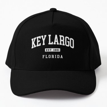 Key Largo Sports Style Established 1881 FL Baseball Cap Hat Casquette Snapback