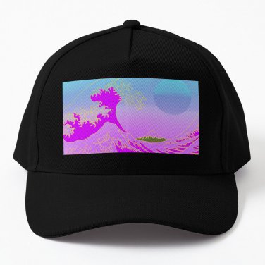 Kanagawa Sunset 2.0 Baseball Cap Unisex Hat Casquette Snapback