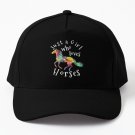 Just a Girl Who Loves Horses Gift for Horse Lovers Girls Baseball Cap Hat Casquette Snapback