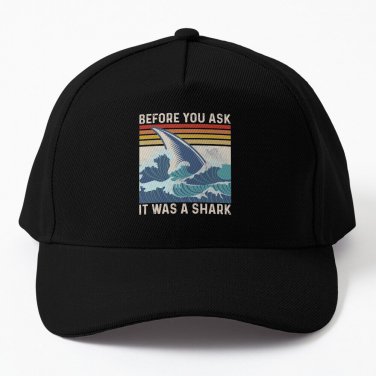 It Was A Shark - Funny Amputee Saying Baseball Cap Unisex Hat Casquette Snapback