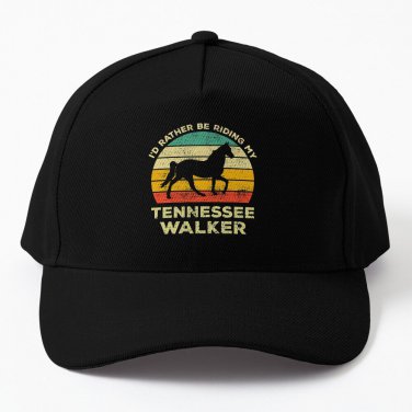 I&acirc;��d Rather Be Riding My Tennessee Walker Vintage Gift For Tennessee Walker Horse Owners Cap Hat