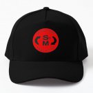 Secretmen Llc Logo 2 Red Black Baseball Cap Hat Casquette Black Mens