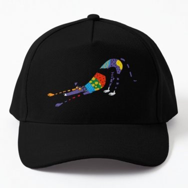 Kaleidoscope Bowdown Baseball Cap Hat Snapback Hip Hop Black Czapka Casquette