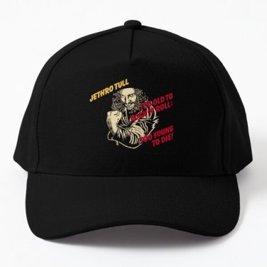 Jethro Tull Too Old To Rock N Roll Baseball Cap Hat Hip Hop Sun