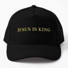 Jesus Is King Kanye West Yellow On Bl Baseball Cap Hat Printed Czapka