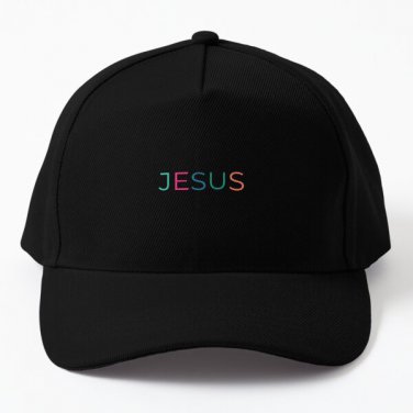 Jesus Baseball Cap Hat Black Hip Hop Snapback