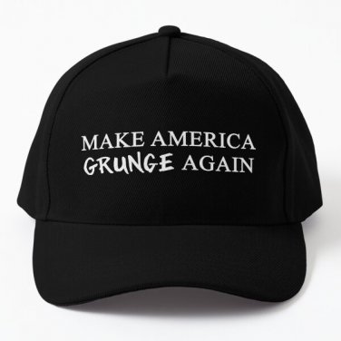 Maga Make America Grunge Again Baseball Cap Hat Casquette