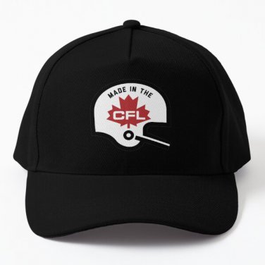 Made In The Cfl Baseball Cap Hat Printed Hip Hop Casquette Black Czapka