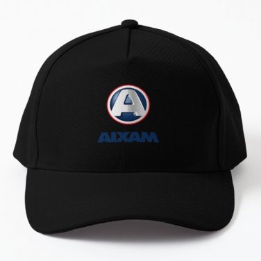 Logo Cars Aixam Baseball Cap Casquette Hat Snapback Women Black