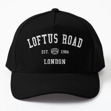 Loftus Road Baseball Cap Hat Black Casquette Snapback Czapka Printed