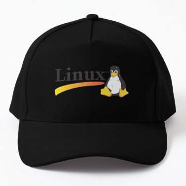 Linux Logo Baseball Cap Hat Women Mens Hip Hop Casquette