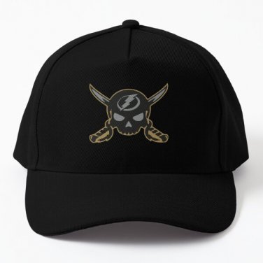 Lightning Gasparilla Baseball Cap Hat Hip Hop Czapka Snapback Fish