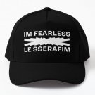 Lesserafim Logo Im Fearless Baseball Cap Hat Snapback Czapka Hip Hop Casquette