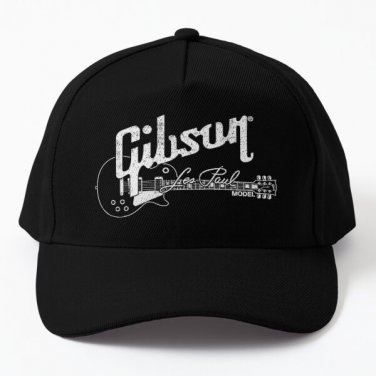 Les Paul Classic Guitar Baseball Cap Casquette Hat Mens Hip Hop