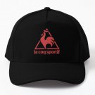 Le Coq Baseball Cap Hat Hip Hop Printed Casquette Black