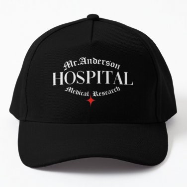 Laylow Mr Anderson Hospital For Speci Baseball Cap Casquette Hat Mens Hip Hop Snapback Black Women