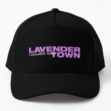Lavender Ghost Town Baseball Cap Hat Black Hip Hop Snapback Casquette