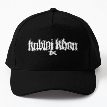 Kublai Khan Tx Band Designs Baseball Cap Hat Black Czapka Hip Hop