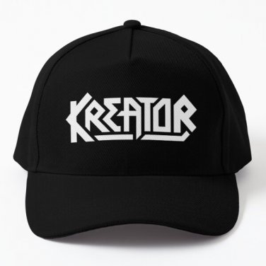 Kreator Band Logo Baseball Cap Casquette Hat Hip Hop Snapback Women Mens Black