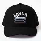 Kona N Baseball Cap Hat Black Hip Hop Snapback Czapka Fish