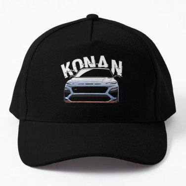 Kona N Baseball Cap Hat Black Hip Hop Snapback Czapka Fish