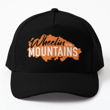 Wheelin To The Mountains Baseball Cap Hat Snapback Casquette