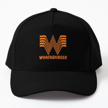 Whataburger Baseball Cap Casquette Hat Women Black Hip Hop