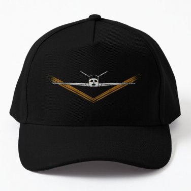 V Tail Bonanza Minimal Baseball Cap Casquette Hat Black Hip Hop Women Mens