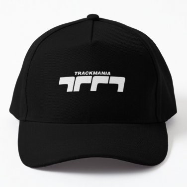 Trackmania Baseball Cap Casquette Hat Mens Snapback Hip Hop Women Black