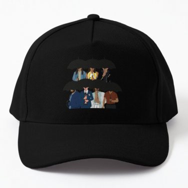 The Umbrella Academy Baseball Cap Hat Mens Casquette Snapback Black