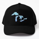 The Great Lakes Baseball Cap Hat Women Black Hip Hop Casquette