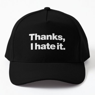 Thanks I Hate It Baseball Cap Hat Casquette Women Mens