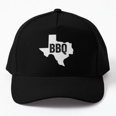 Texas Bbq Baseball Cap Hat Snapback Women Hip Hop Mens Casquette Black