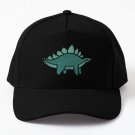 Stegosaurus Doodle Baseball Cap Hat Casquette Black Hip Hop