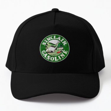 Sinclair Dino Gasoline Vintage Sign Baseball Cap Hat Casquette Hip Hop