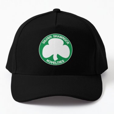 Silver Shamrock Logo From Halloween Iii Baseball Cap Hat Women Black Snapback Casquette