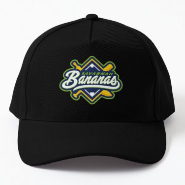 Savannah Bananas Baseball Cap Casquette Hat Black Mens Hip Hop Snapback