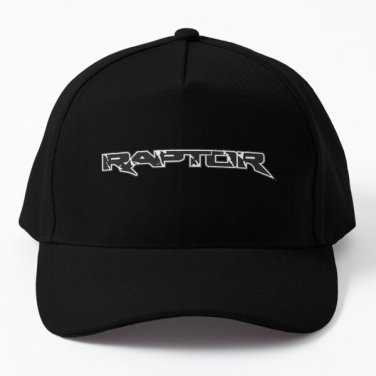Raptor Baseball Cap Hat Black Mens Snapback Hip Hop Casquette