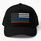 Police Military And Fire Thin Line Flag Baseball Cap Casquette Hat Black Mens Hip Hop