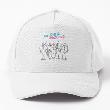 White Back Love Naniwa Danshi Ubu Love Baseball Cap Casquette Horse Hat Sun Hat Caps
