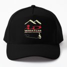Whistler Ski Resort Skiing Tourist Baseball Cap Casquette Sunhat Cap