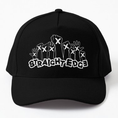 Straight Edge Hands The Air Invert Version Baseball Cap Casquette Vintage Derby Hat Sunhats