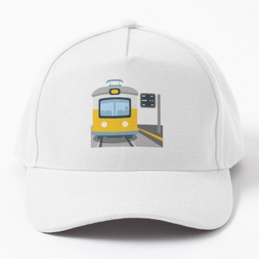 Station Train Stationtrain Platform Baseball Cap Casquette Golf Hat Trucker Cap Hat Cap